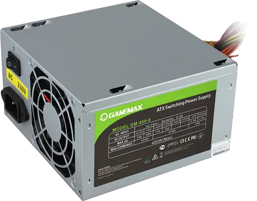 Блок питания GameMax GM-400W-PFC 400W (GM-400W-PFC) - фото 2