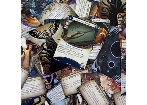 Настольная игра Ігромаг Ужас Аркхэма. Карточная игра: Наследие Данвича. Неизмеримые и невидимые (Arkham Horror: The Card Game - Undimensioned and Unseen) (укр.) (AHC06) - фото 5