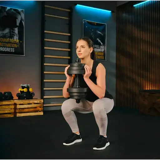 Гантели композитные Trex Sport TX-010SK 2х10кг - фото 10