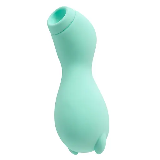 Вакуумний стимулятор клітора Fantasy Dino 12,5 см (бірюзовий) - фото 2