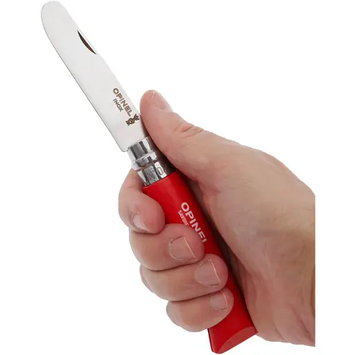 Нож Opinel №7 VRI Inox "My First Opinel" Red - фото 5
