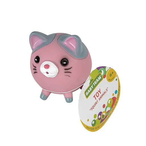 Детская игрушка для купания "Брызгающие животные Котик" 8750_котик