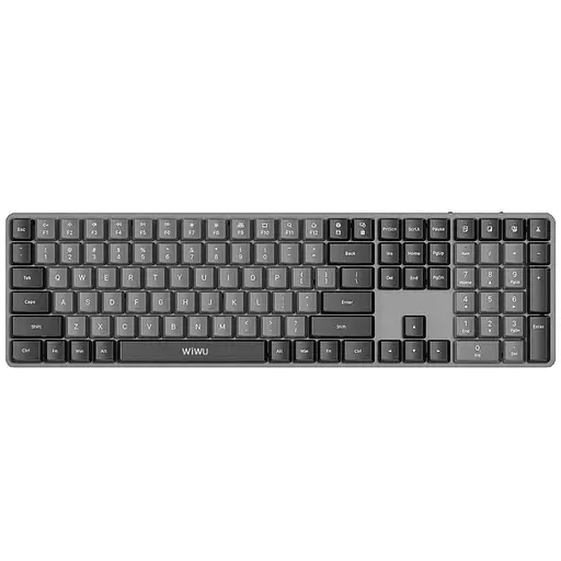 Беспроводная клавиатура WIWU KB-01 Wired Keyboard for laptop Black - фото 3