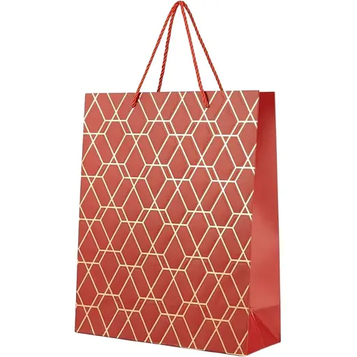 Пакет подарунковий XDW111186 Червоний - фото 1