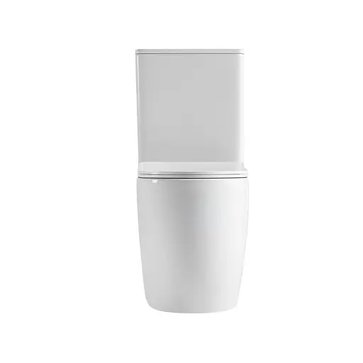 Унитаз напольный Qtap Robin New Ultra Quiet безободковый с сиденьем Soft-Close White QT13226083AW, Белый - фото 3