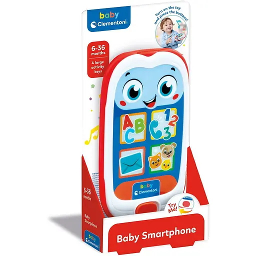 Іграшка музична Baby Clementoni Baby Smartphone (17912) - фото 2