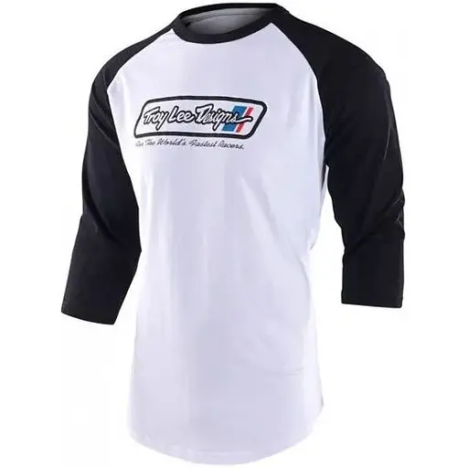 Кофта Troy Lee Designs Go Faster Raglan S White/Black (1106-768561002)
