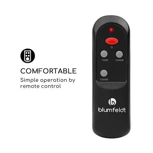 Инфракрасный обогреватель Blumfeldt Gold Bar 2000 (10031513) - фото 3