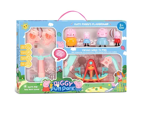 Игровой набор Свинка Пеппа игровая площадка с фигурками (618-1)