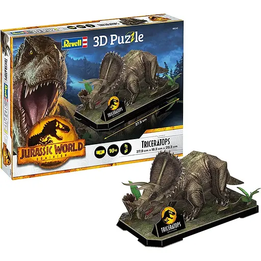 3D пазли Трицератопс - Парк Юрського Періоду Jurassic World Dominion Revell 00242