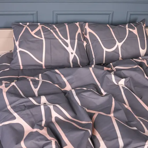 Наволочка MirSon бязь Silver Branch 70х70 см (2200013007722) - фото 3