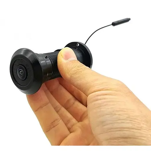 Відеовічко Nectronix DW-305W Tuya Smart App WiFi з датчиком руху, підсвіткою і записом чорне - фото 7