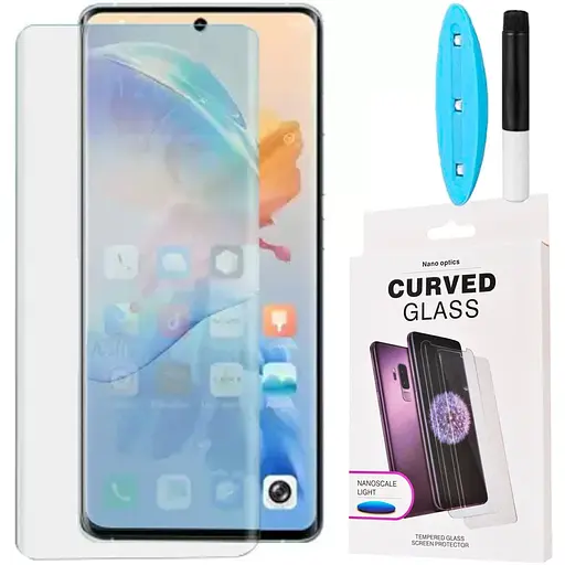Захисне скло DK для Oppo Find X6 UV Curved 015456 clear