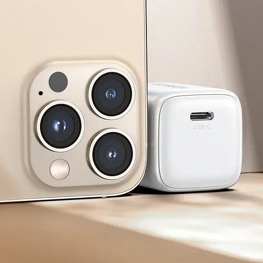 Зарядное устройство для адаптера питания Ugreen CD318 Nexode 20 W USB-C PD GaN Fast Charger белый - фото 4