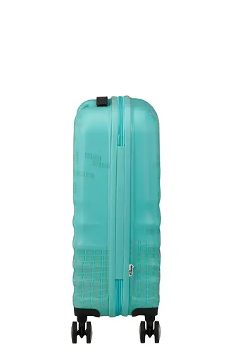 Чемодан American Tourister WAVEBREAKER DISNEY 55 см STITCH FLOWER 55x40x20 31C*57017 - фото 6