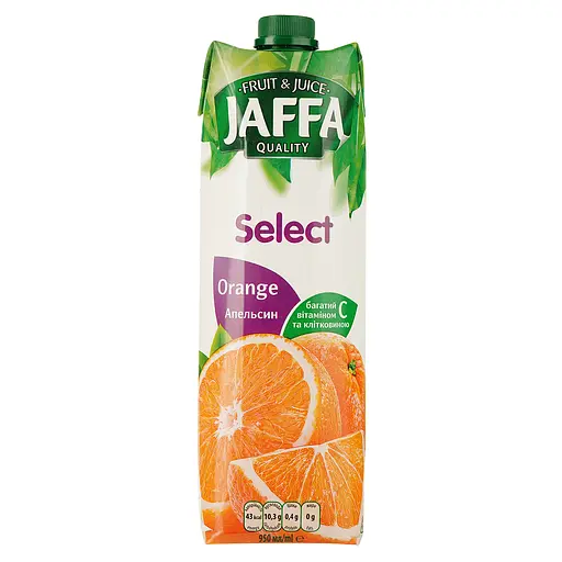 Упаковка нектару Jaffa Апельсиновий 11.4 л (950 мл х 12 шт.) - фото 2