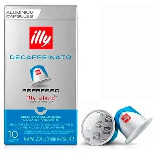Кофе в капсулах Nespresso Illy Espresso Decaffeinato 10 шт - фото 1