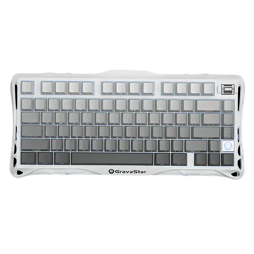 Клавиатура Gravastar Mercury K1 Gradient White - фото 1