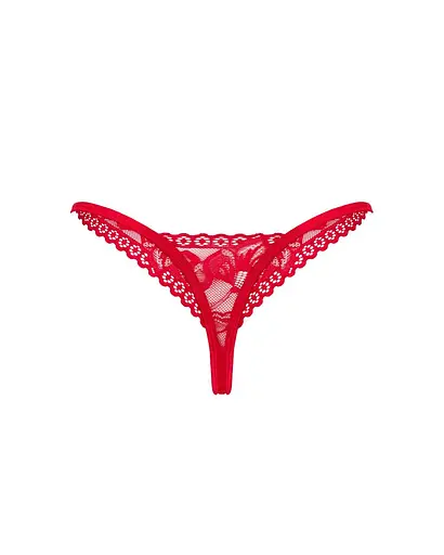 Трусики Obsessive Lacelove thong M/L - фото 4