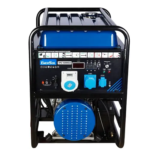 Генератор бензиновий 15 кВт EnerSol EPG-16000SEA (41-00476) - фото 2