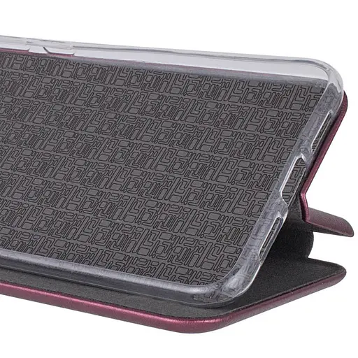 Шкіряний чохол-книжка Epik Classy для ZTE Blade V50 Vita Бордовий - фото 2