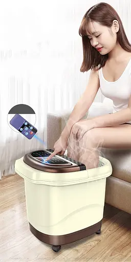 Масажер для ніг з підігрівом AUX 450 гідромасажна ванночка з ефектом джакузі - фото 7