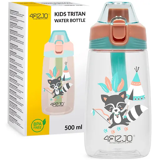 Пляшка для води дитяча 4FIZJO 500 мл Mix (P-5905973403696) - фото 1