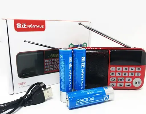 Портативний FM радіоприймач Nontaus S97 - фото 4
