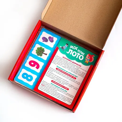 Дитяча настільна гра Ранок Моє перше лото. Вивчаємо букви та цифри 10156027 - фото 7