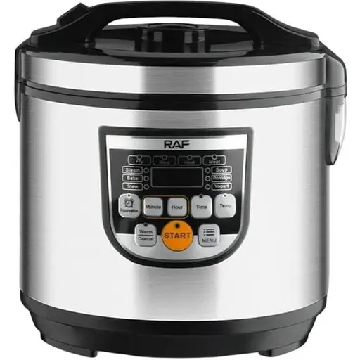 Мультиварка рисоварка електрична RAF R.178 5 л 11 программ 900 Вт - фото 1