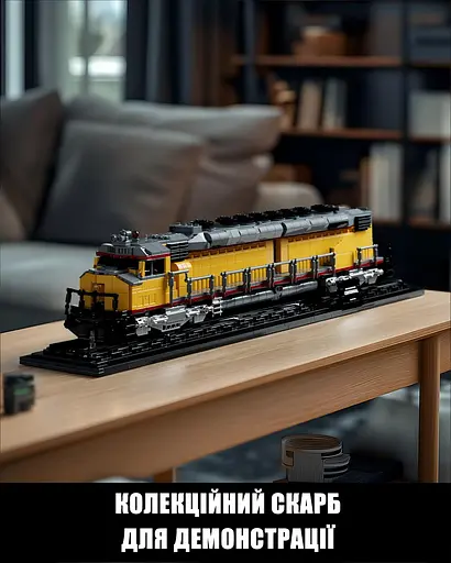 Конструктор Nifeliz Локомотив DDA40X з підставкою (NF10296) - фото 5