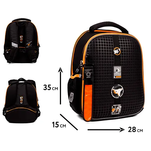 Рюкзак шкільний каркасний Yes Space H-100 - фото 2