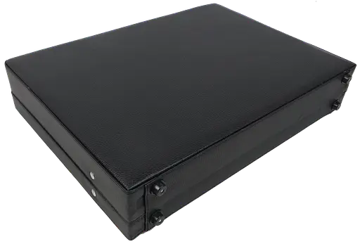 Дипломат Portfolio из эко кожи черный sum0028877 - фото 6