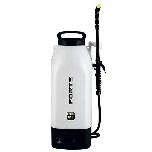 Оприскувач акумуляторний Forte CL - 12R, 1.3АН/12V, робочий тиск 2 - 4 Bar, об'ем 12 л ,вага 5.5 кг (141014)