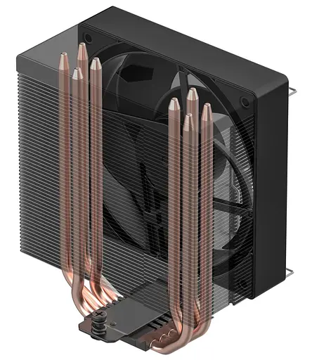 Кулер для процесора ID-Cooling SE-214-XT V2 Black (SE-214-XT V2 BLACK) - фото 5