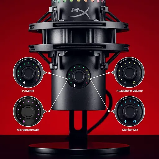 Мікрофон HyperX QuadCast 2 S Black (9A273AA) - фото 11