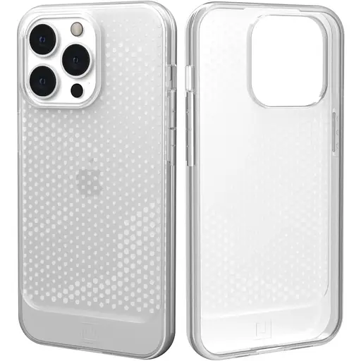 Оригінальний протиударний силіконовий чохол UAG Lucent для iPhone 13 Pro (6.1") Ice (11315N314343) - фото 4