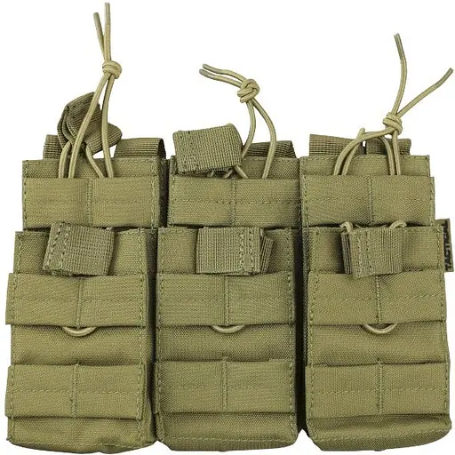 Подсумок под магазины АК Kombat UK Triple Duo Mag Pouch Койот (1000-kb-tdmp-coy)