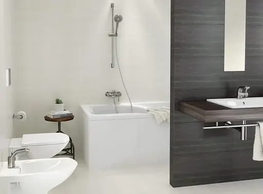 Змішувач для умивальника Cersanit Luvio S951-142 з донним клапаном Хром 30412 - фото 4