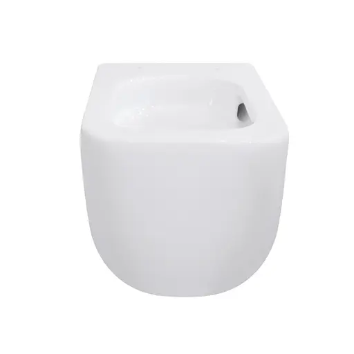 Унитаз подвесной Qtap Gemini безободковый с сиденьем Soft-close QT2533076EUQW, Белый - фото 7