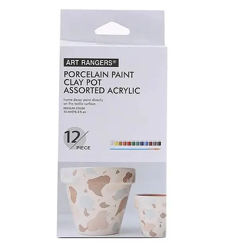 Набір акрилових фарб "Art Ranger Acrylic" Bambi A12015-3, 12 кольорів 15 мл - фото 2