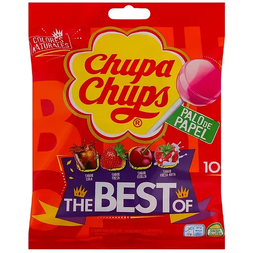 Карамель Chupa Chups The best of mix 12х10 г