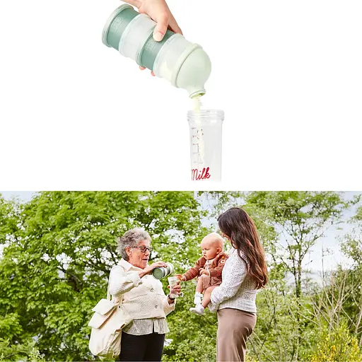 Набір контейнерів Babymoov Babydose Mineral Green 60 мл х 4 шт. (A004214) - фото 7