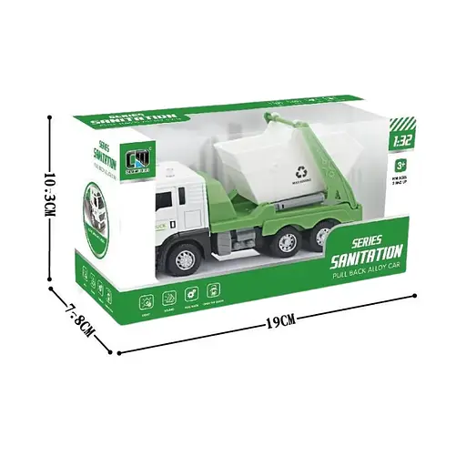 Спецтехника металлическая, CLM81K, свет, звук (В ассортименте) - фото 3