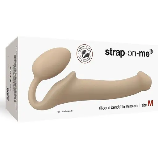 Безременный страпон Strap-On-Me Flesh M - фото 3