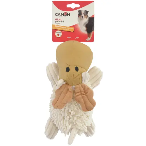 Іграшка для собак Camon кролик, олень та слоненя плюшеві з пищалкою 25 см (AH4179)
