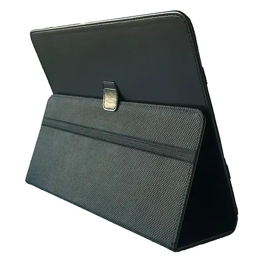 Чехол-книжка GRAND для планшета 10 дюймов обложка подставка универсальная с резинками черная - фото 2