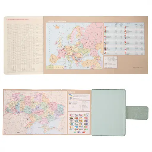 Дневник А6 Leo Planner недатированный Chiara твердый светло-бирюзовый 320 страниц (252710) - фото 12