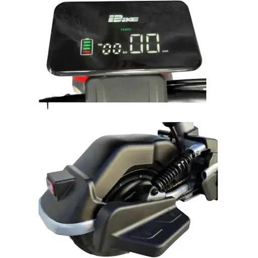 Електроскутер Двомісний iBike ELB019 (1200W, 62V, 18Ah) - фото 3