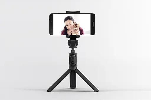 Селфи палка Xiaomi tripod Selfie stick Bluetooth трипод штатив - фото 1